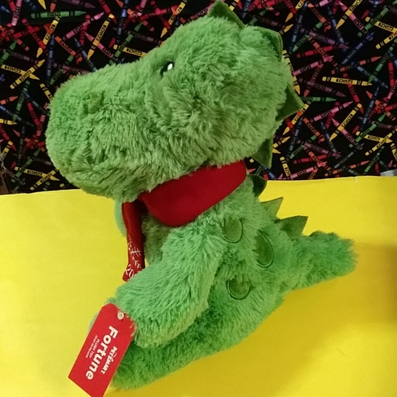 Petsmart Dog Petsmart 22 Dog Plush Toy Fortune The Dinosaur Squeaks